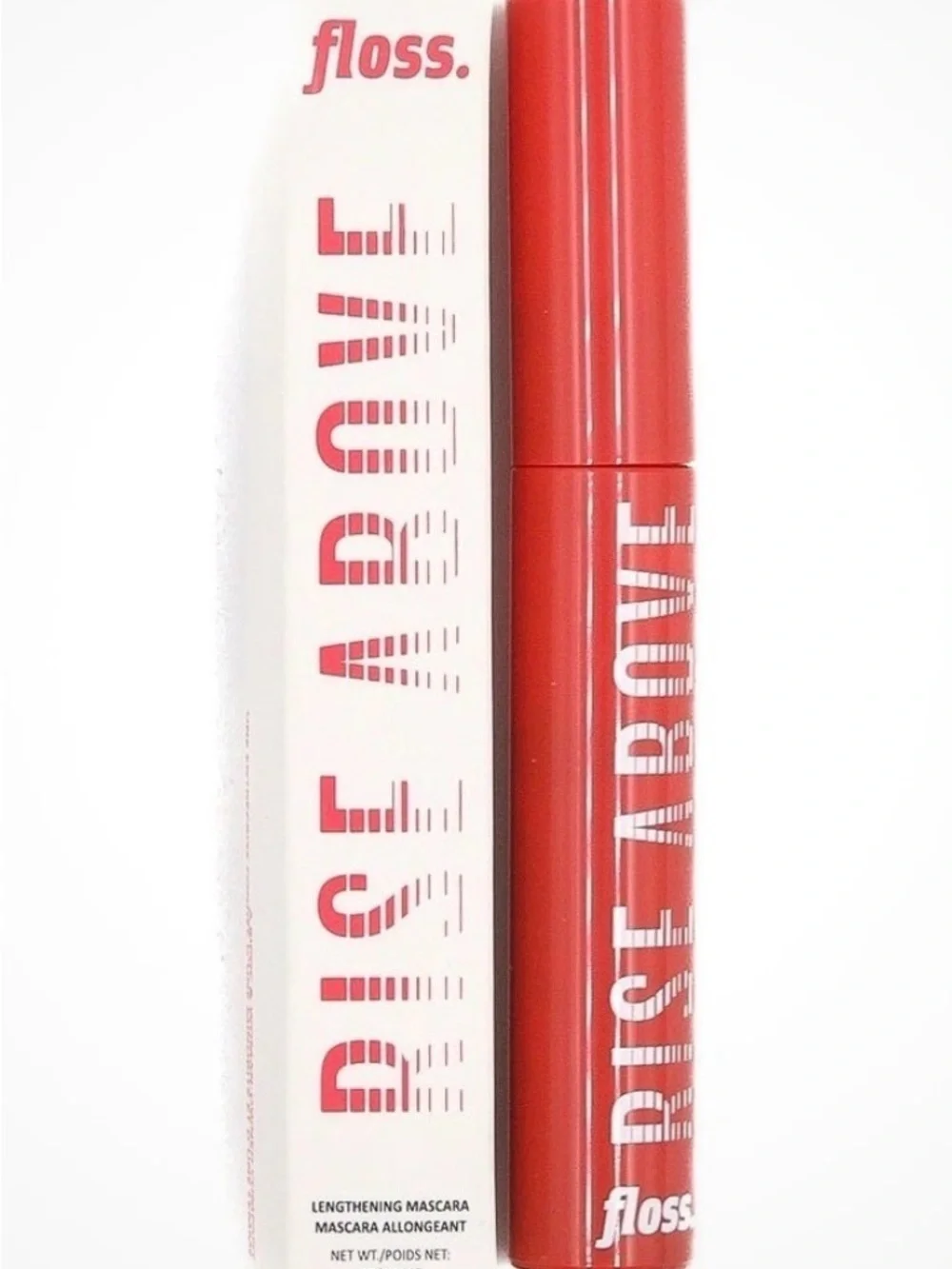 FLOSS Rise Above Lengthening Mascara Black Full Size NIB